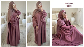 Solid Color Abayas for Women