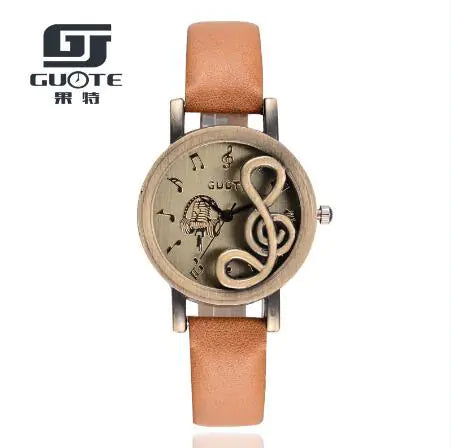 Luxury Ladies Music Note Casual Watch