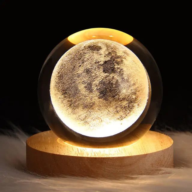 Luminous Crystal Night Light