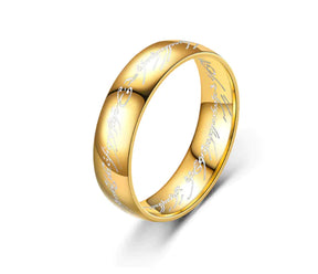 Lord Of The Finger Rings Magic Ring High-end Titanium Steel