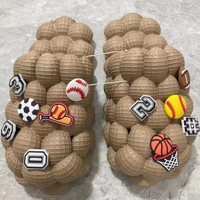 Unisex Bubble Massage Sandals