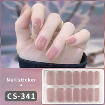 DIY Gel Nail Stickers