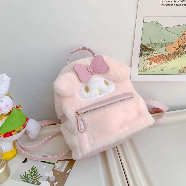 Plushie Doll Girls Backpack