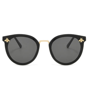 2021 New Fashion Bee Sunglasses: Retro Round UV Vintage Glasses