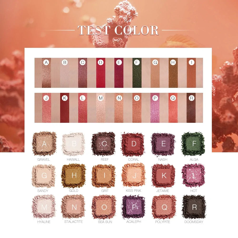 Colors Makeup Eyeshadow Palette Cosmetic Kit