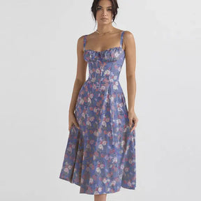 Summer Floral  A-line Dress