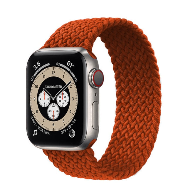 Braided Solo Loop For Apple Watch Band Strap