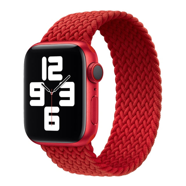 Braided Loop Watch Band For Apple