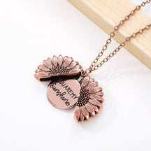 Sunflower Pendant Necklace