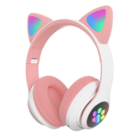 LED Cat Ear Noise Cancelling Headphones