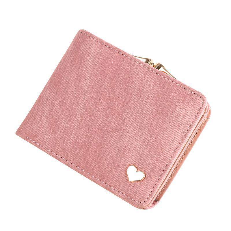 Heart of Gold Compact Wallet