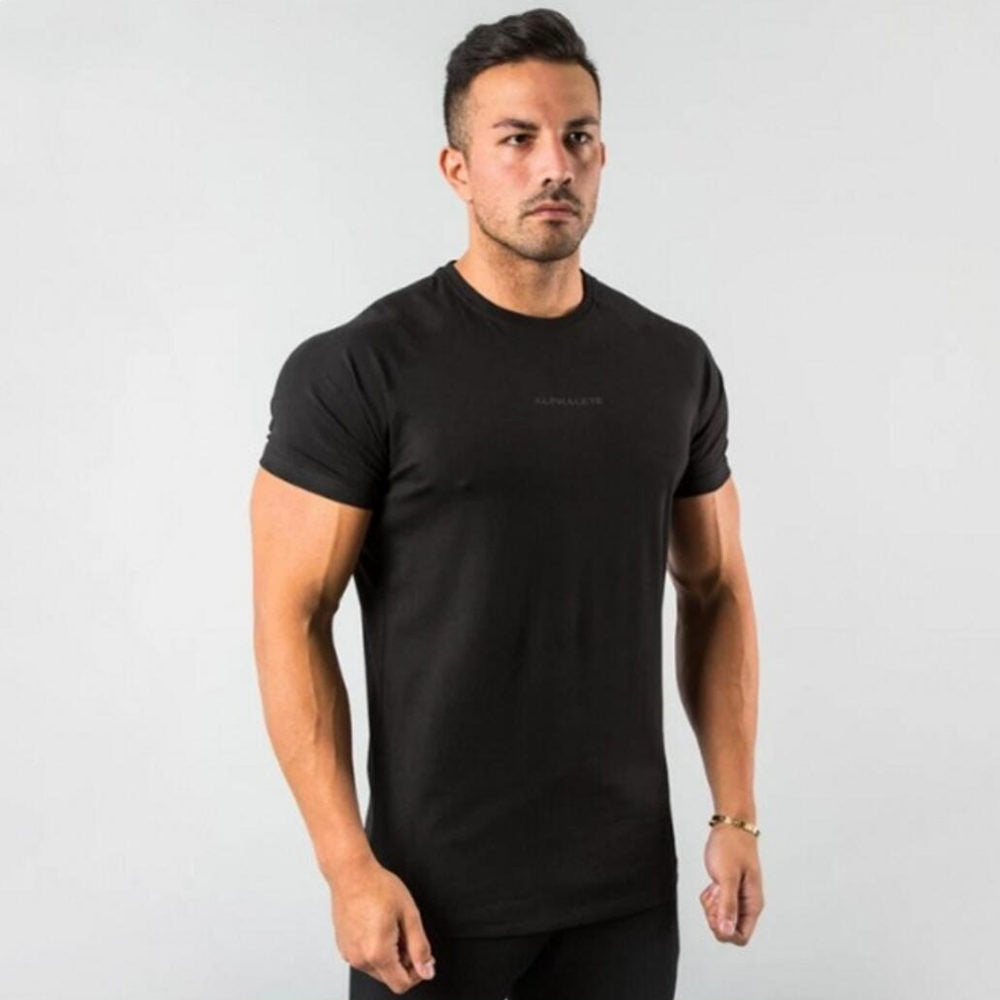 Men Fitted Gym T-Shirt