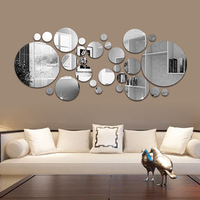 26pcs 3D Mirror Wall Sticker