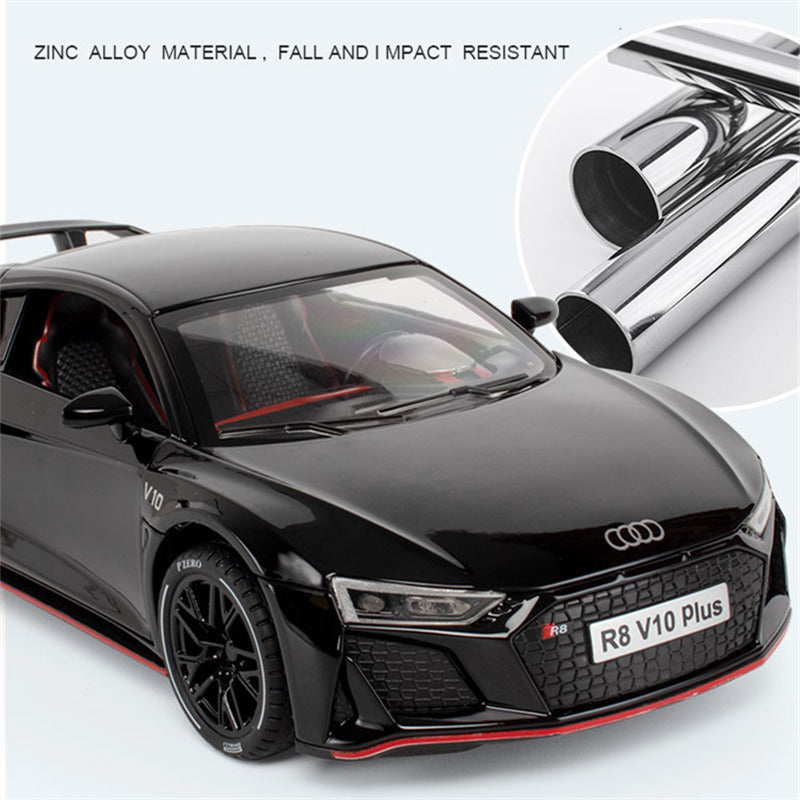 AUDI R8 Coupe V10 Plus Alloy Sports Car Model