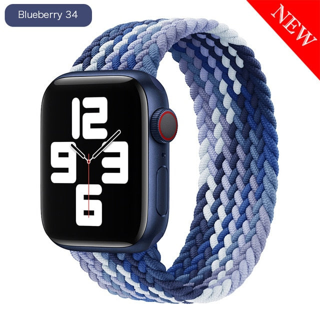 Braided Loop Watch Band For Apple