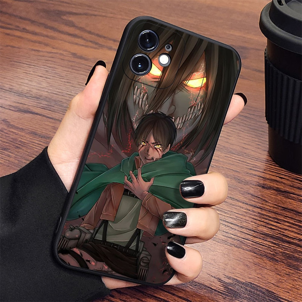 Attack On Titan Levis Ackermans Phone Case For Apple iPhone