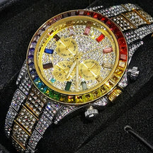 Diamond Quartz Watch