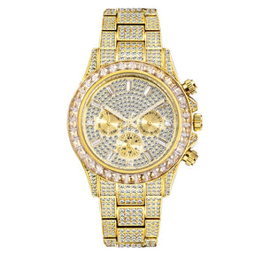 Diamond Quartz Watch