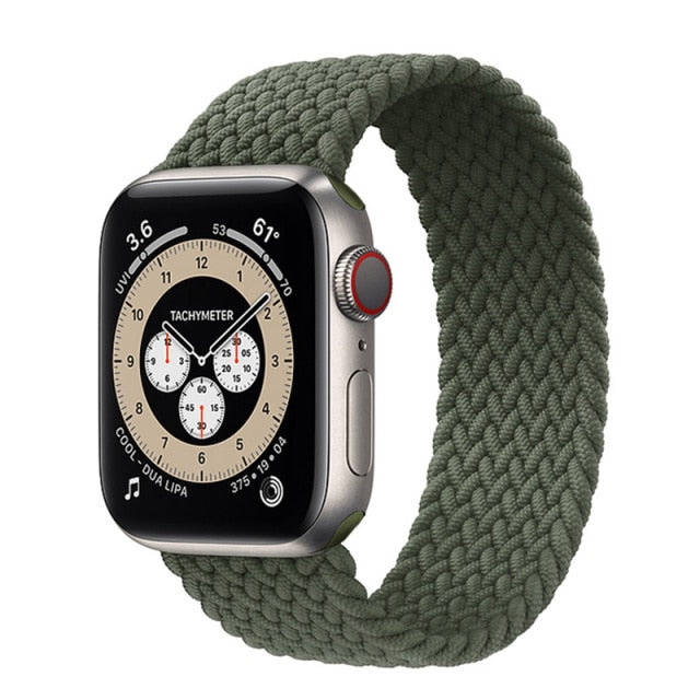 Braided Solo Loop For Apple Watch Band Strap