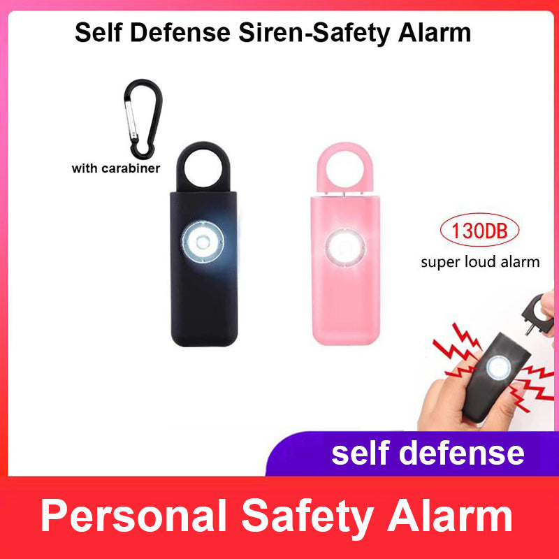 SOS LED Light Keychain with Alarm