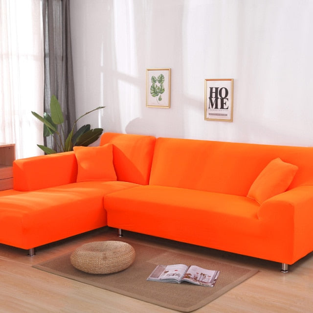 Solid Corner Sofa Covers