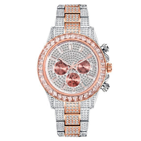 Diamond Quartz Watch