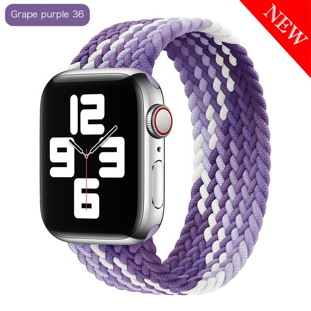 Braided Loop Watch Band For Apple