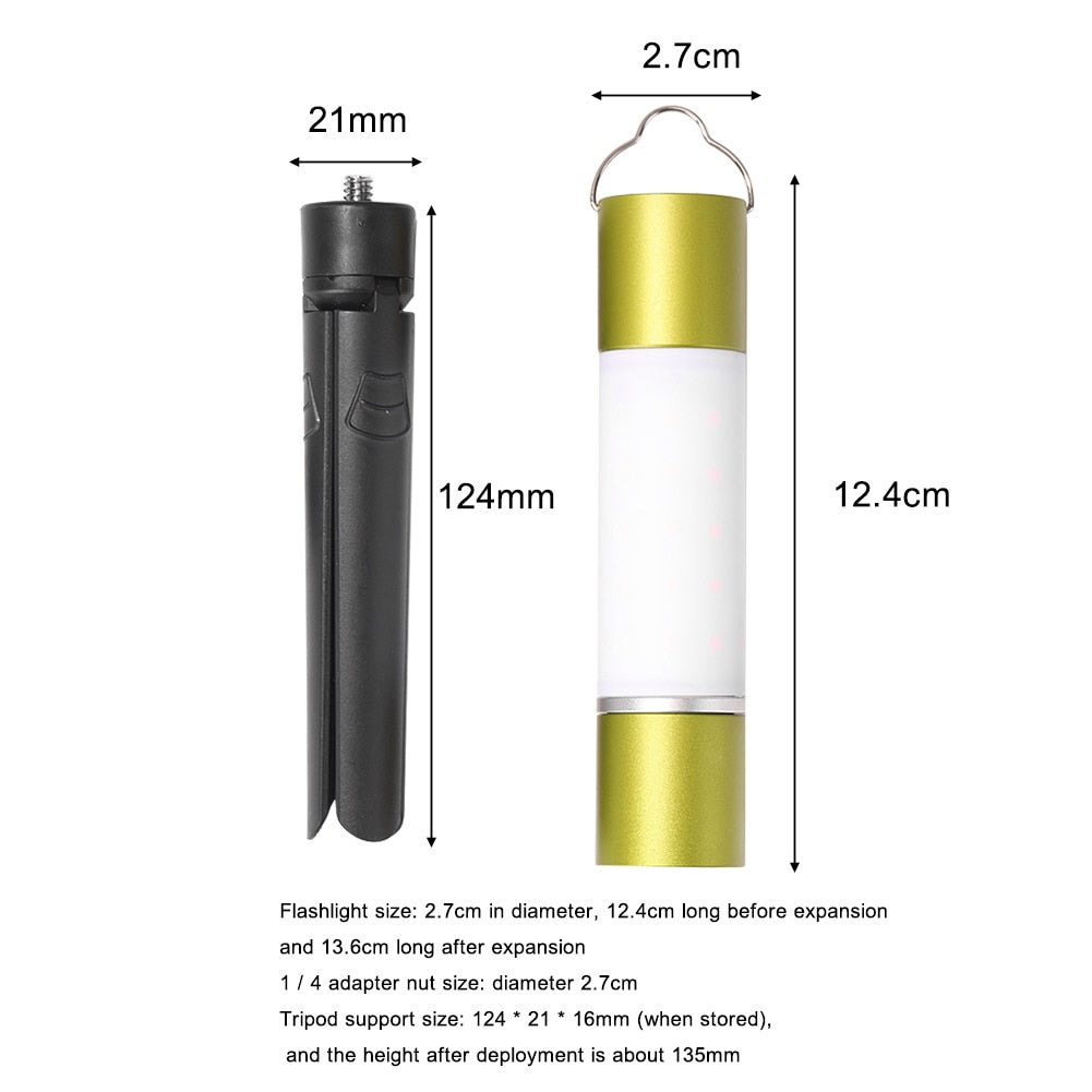 Outdoor USB Rechargeable Flashlight