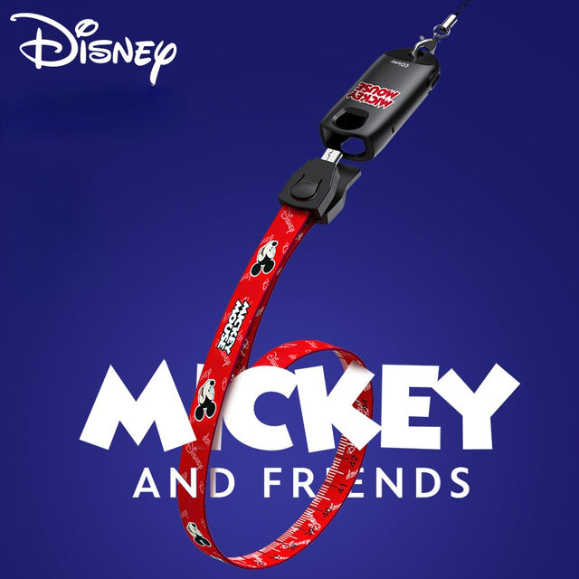 Disney Data Cable Lanyard