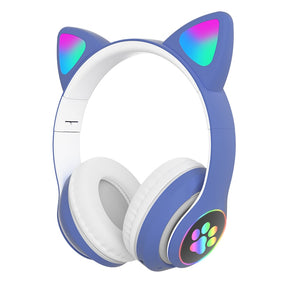 LED Cat Ear Noise Cancelling Headphones