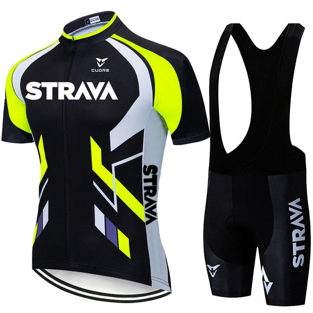 STRAVA Cycling Jersey Set