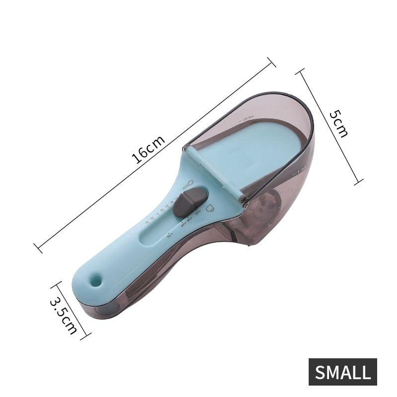 Creative Adjustable Measuring Spoons With Scale