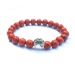 Pet Footprint Stone Bracelets