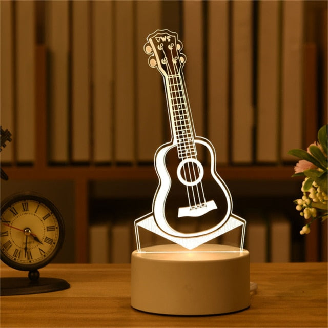 Romantic 3D Lamp