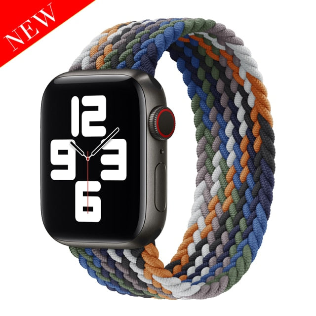 Braided Loop Watch Band For Apple