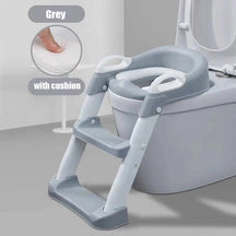 Folding Infant Potty Seat Training Chair with Step Stool Ladder