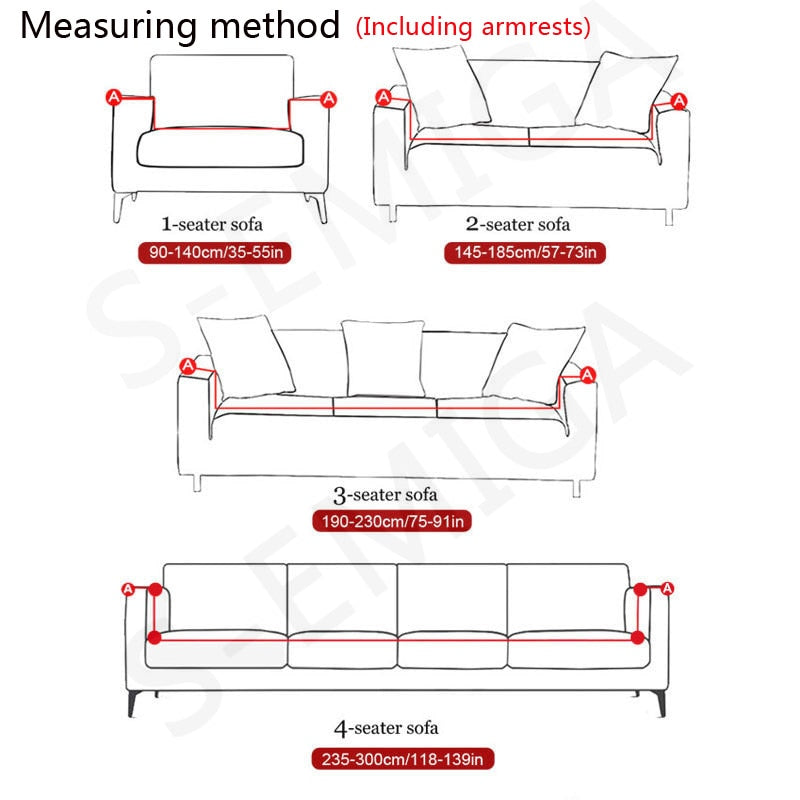 Solid Corner Sofa Covers