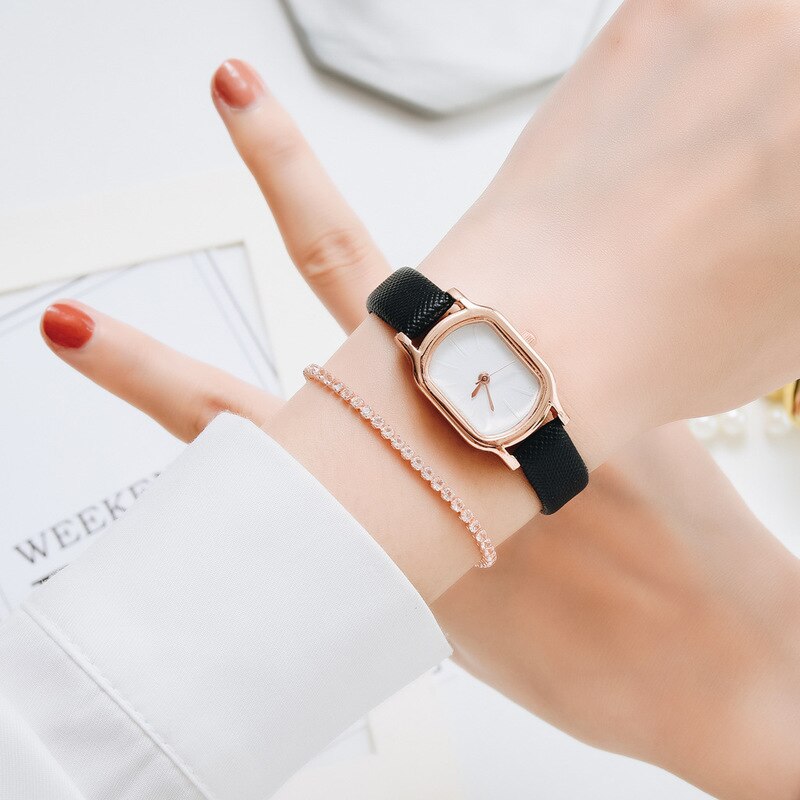 Oval Dial Dress Retro Watches