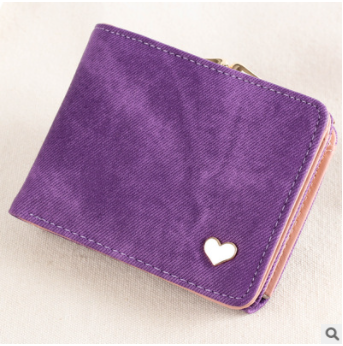 Heart of Gold Compact Wallet