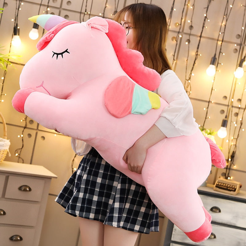 Kawaii Giant Unicorn Plush Toy