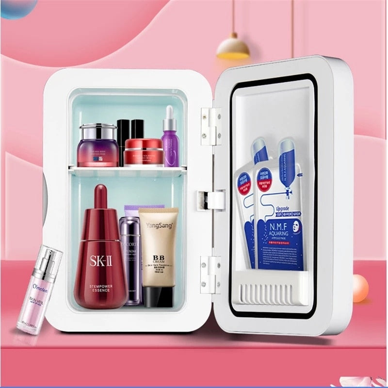 Mini Makeup Fridge Portable Cosmetic Refrigerator