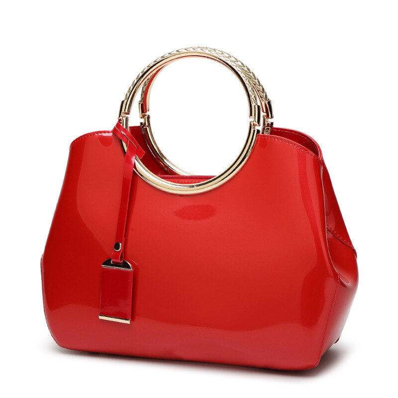 High Quality Patent Leather Women's Bag