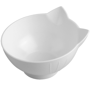 Pet Double Cat Bowl With Raised Stand