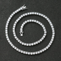 Top Quality CZ Box Clasp Necklace