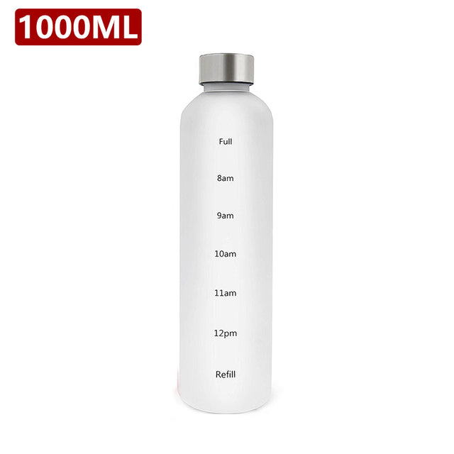 Water Bottle With Time Marker