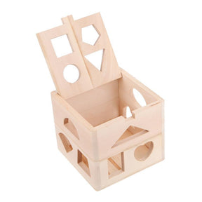 Shapes Sorting Wooden Cube