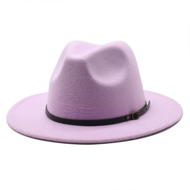 Multicolor Wool Jazz Fedora Hats