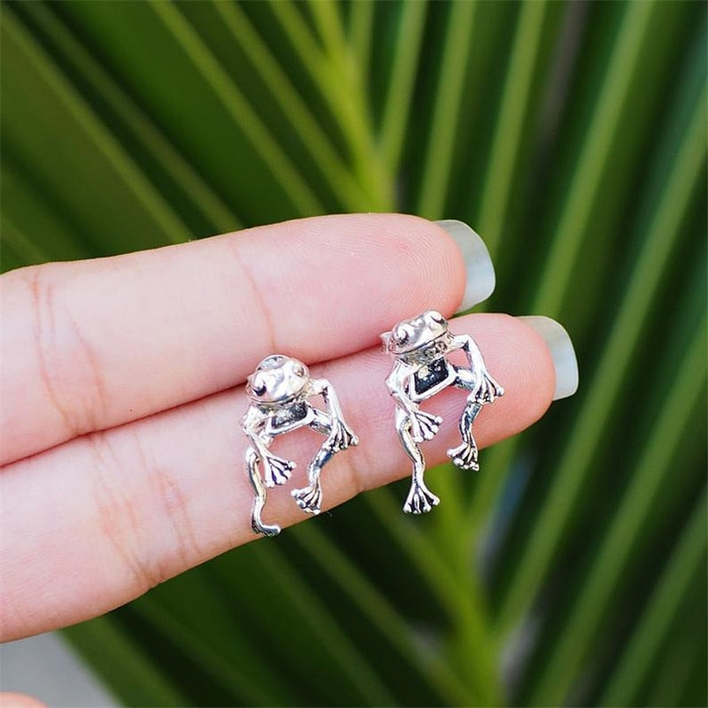 Cute Frog Earrings For Women