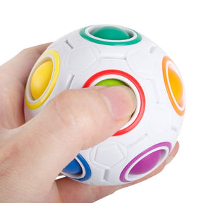 Rainbow Puzzle Ball