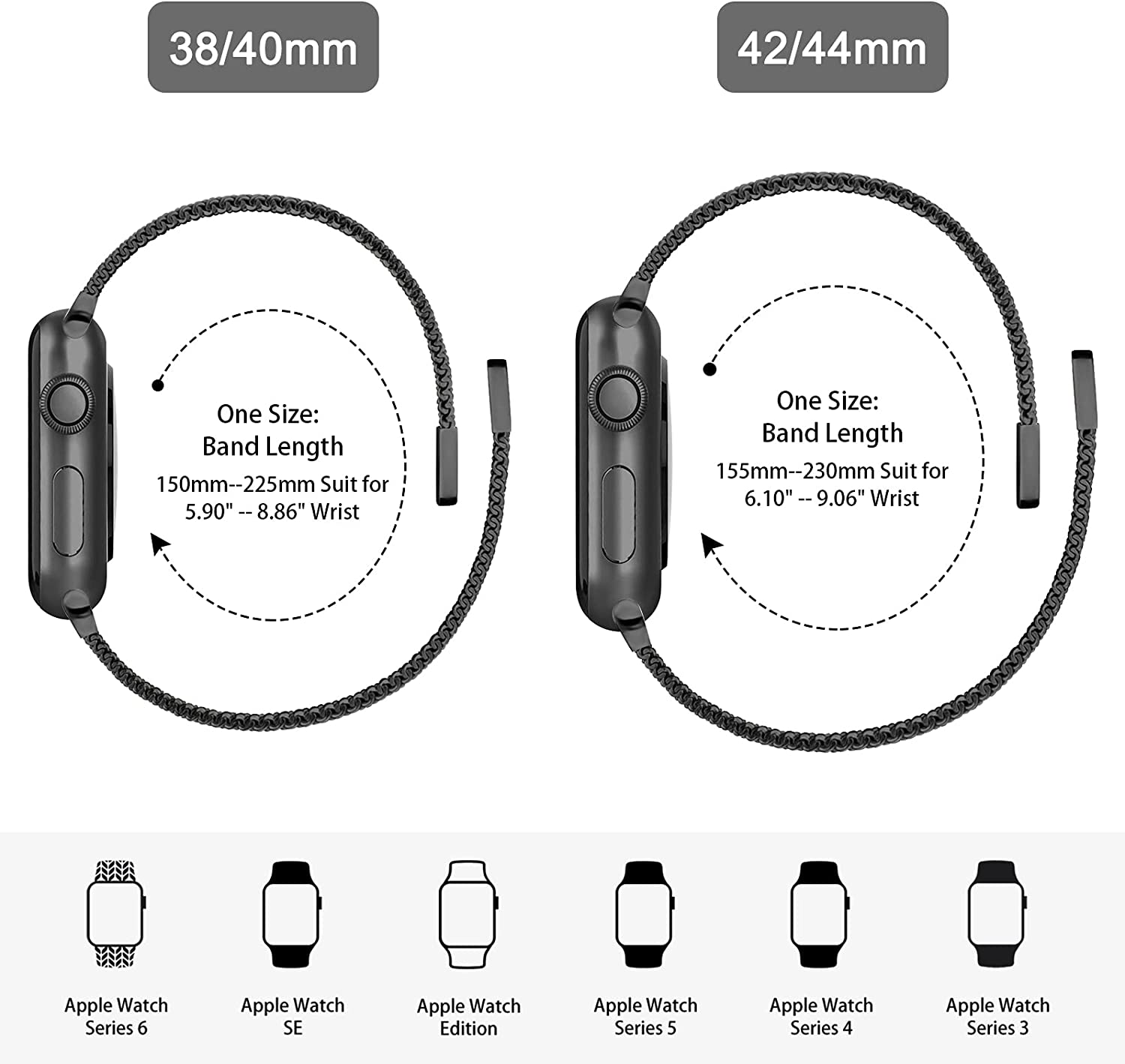 Strap For Apple Watch 44mm 40mm 38mm 42mm